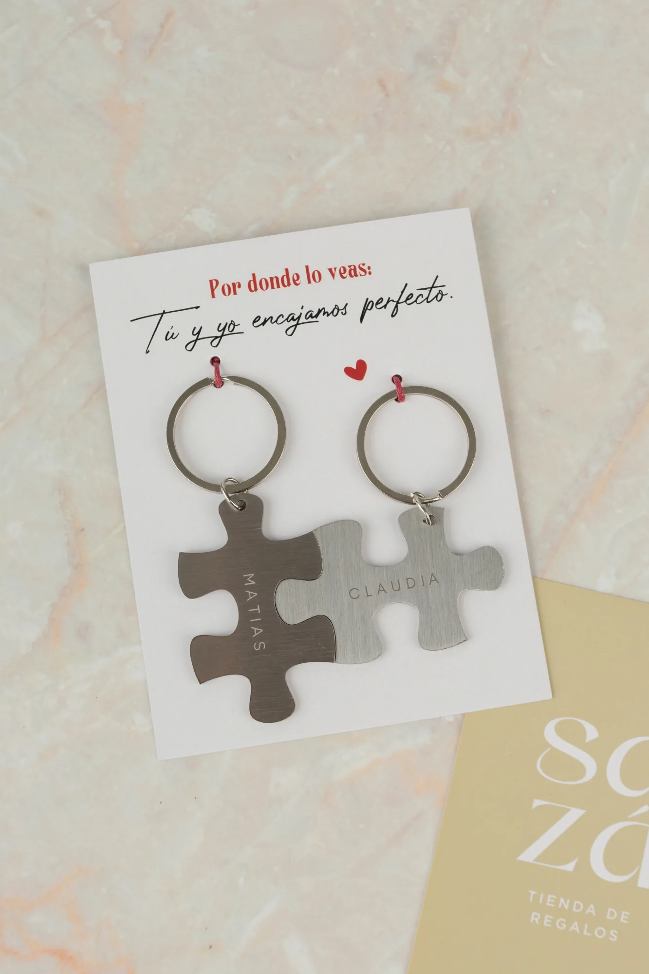 Amor Elegante: Libreta & Llaveros Personalizados