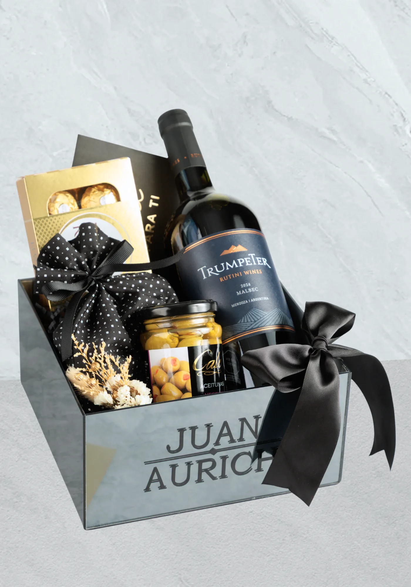 Reserva Premium: Trumpeter, Bombones & Caja Personalizada