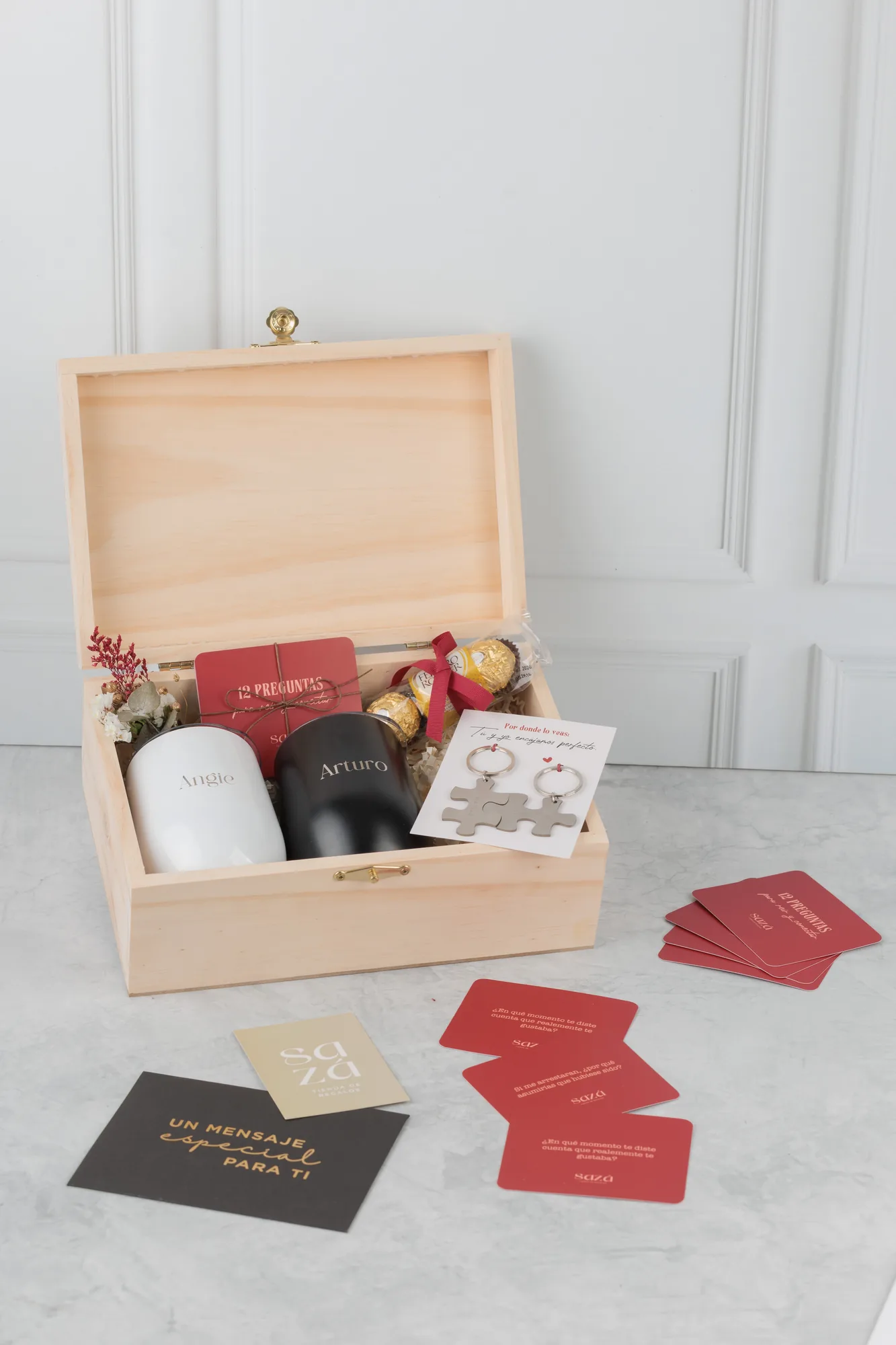 Amor Bajo Llave Premium: Vasos Térmicos & Llaveros Personalizados