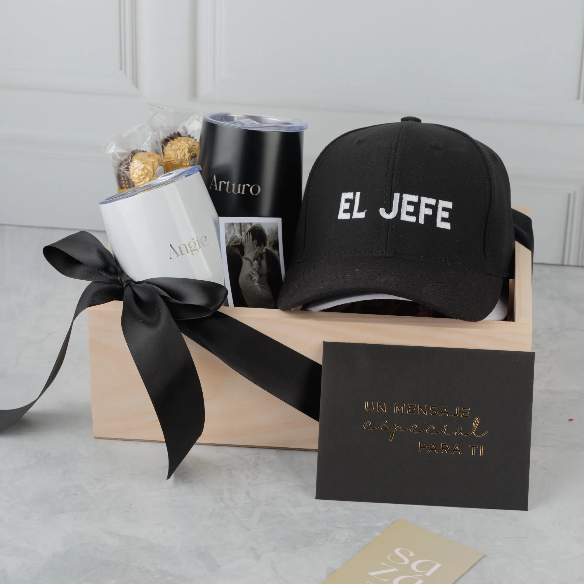 La Jefa Del Jefe: Vasos Térmicos Personalizados, Bombones & Gorros