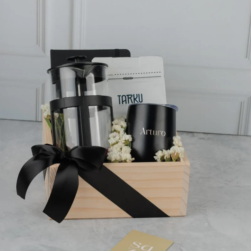 Coffee Pack con Vaso Térmico Personalizado & Cafetera