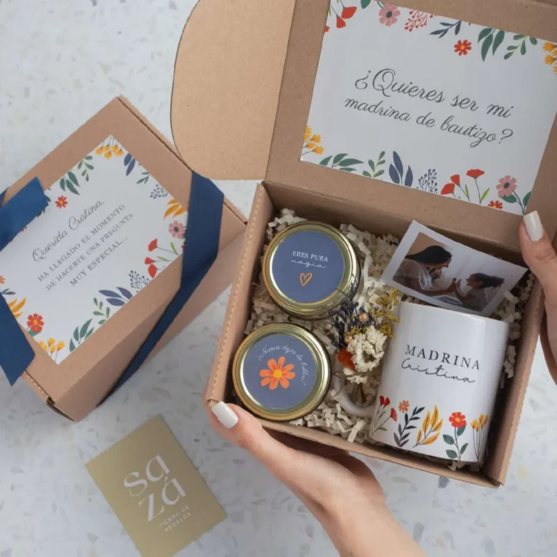 Bloom Box: Brownies, Foto & Taza Personalizada