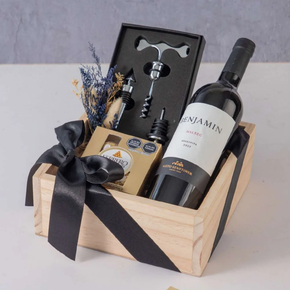 Set para Vino Personalizado